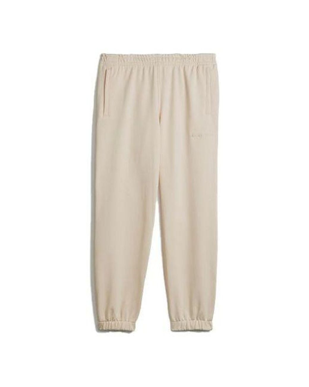 Adidas Natural Originals X Pharrell Williams Crossover Solid Color Knit Bundle Feet Sports Pants for men