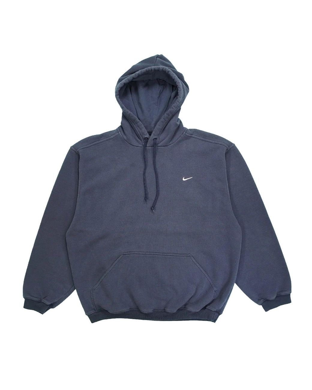 nike overhead hoodie blue