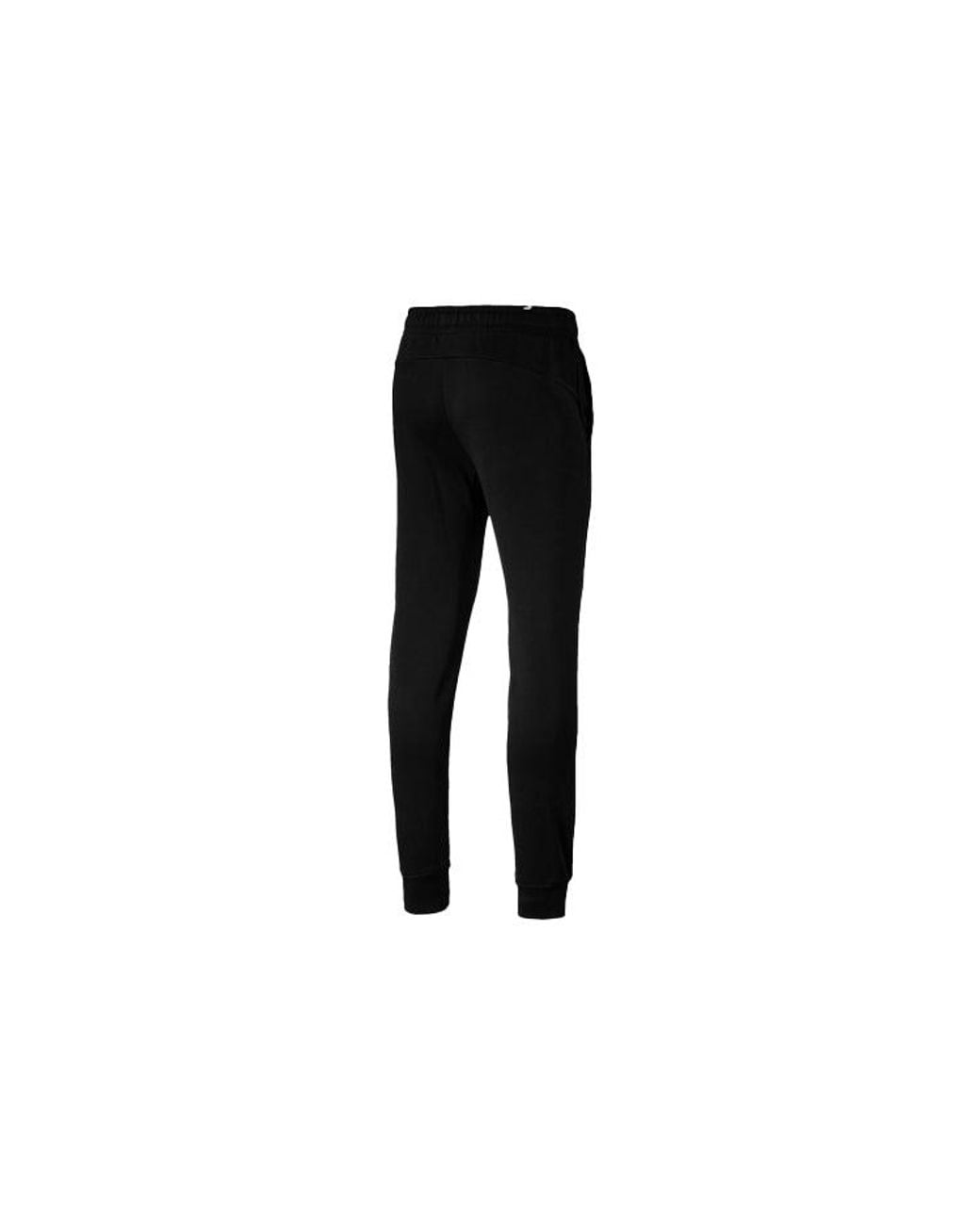 PUMA Black Essential Logo Pants for men