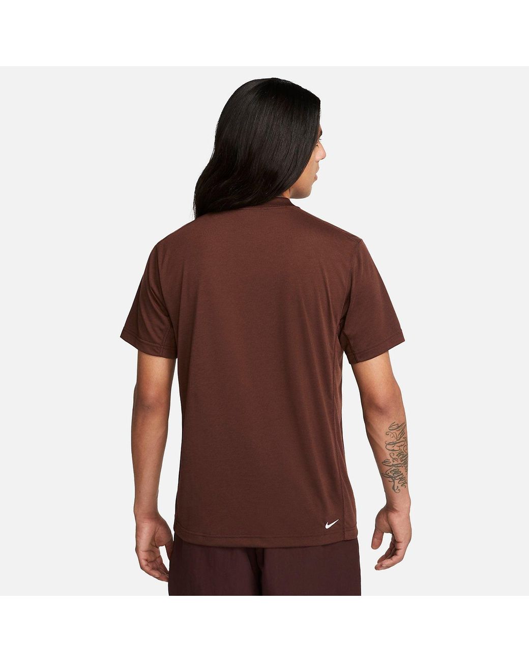 Nike Acg Dri Fit Adv Goat Rocks T Shirt in Brown for Men Lyst UK