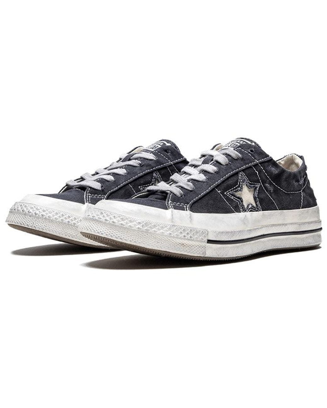 Converse Blue (Wmns) One Star Ox Faith Connexion Dirty Shoes 565536C
