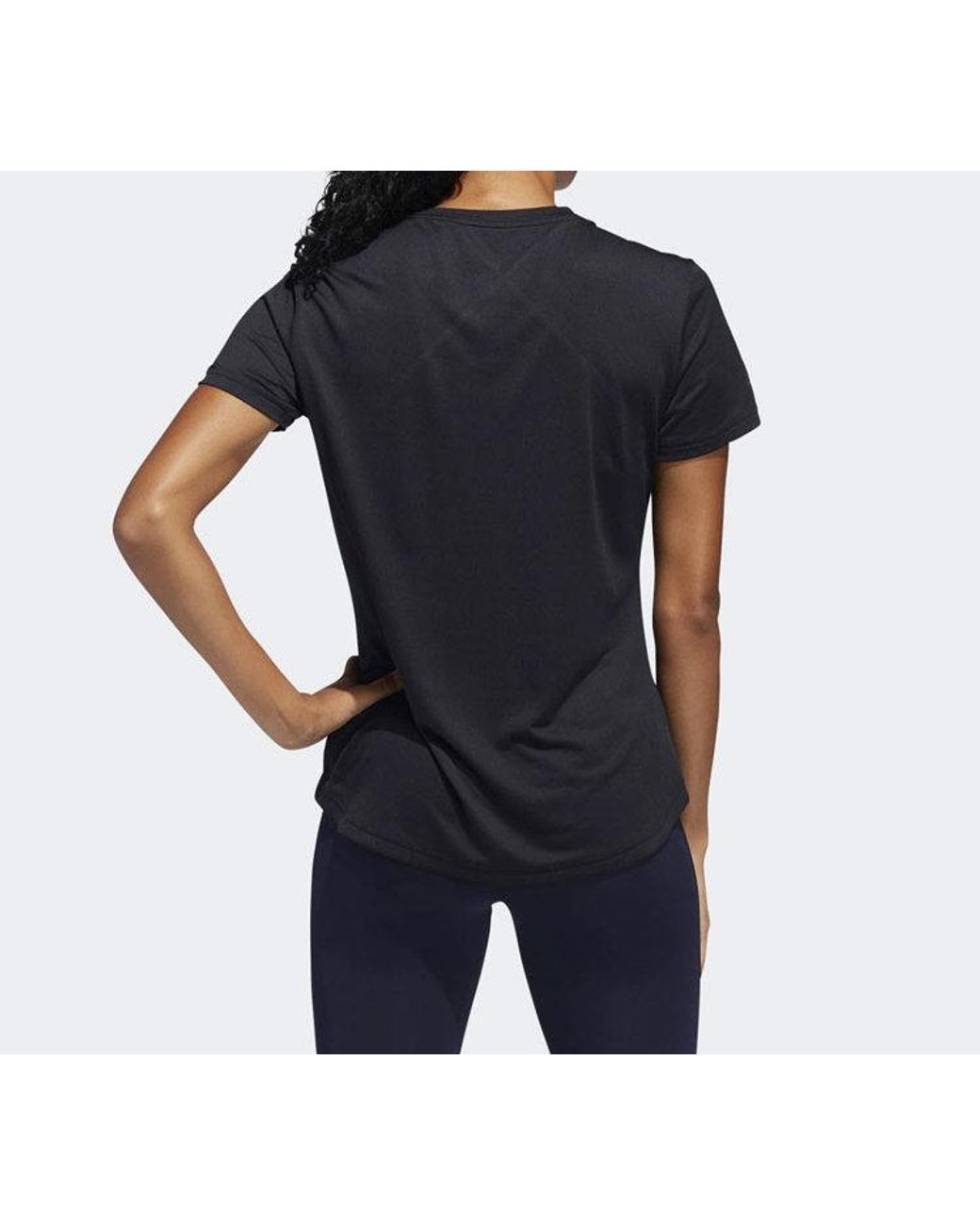 Adidas Black (Wmns) Own The Run Climalite Running Short-Sleeve Tee