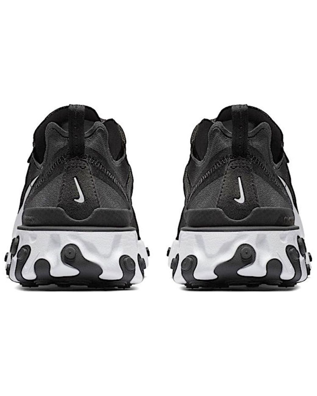 nike react element 55 black size 9