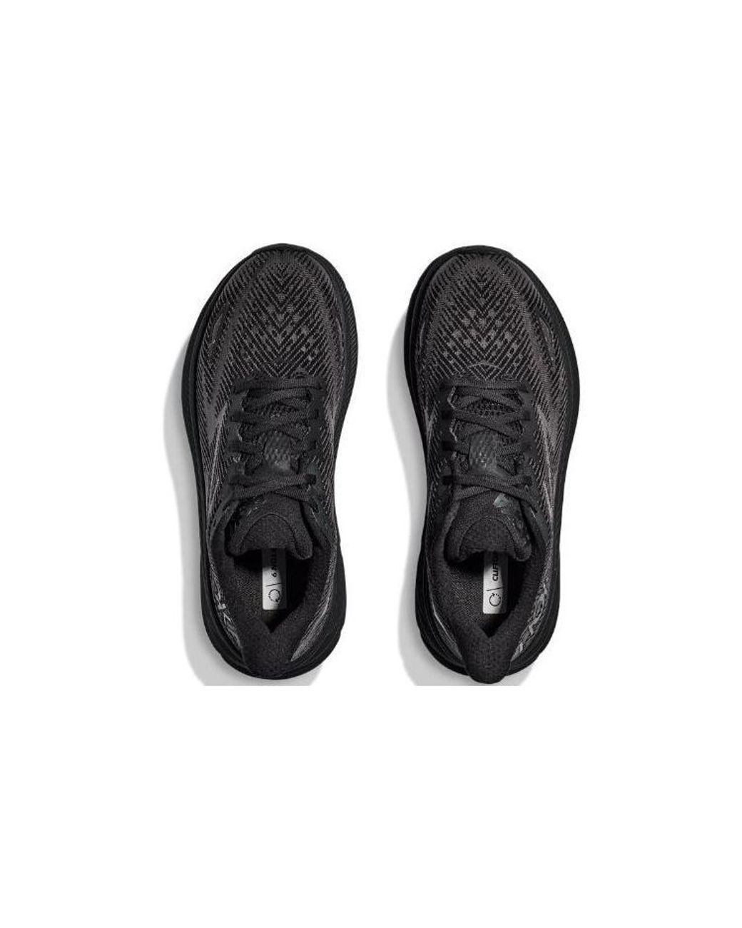 Hoka One One Black Clifton 9 for men