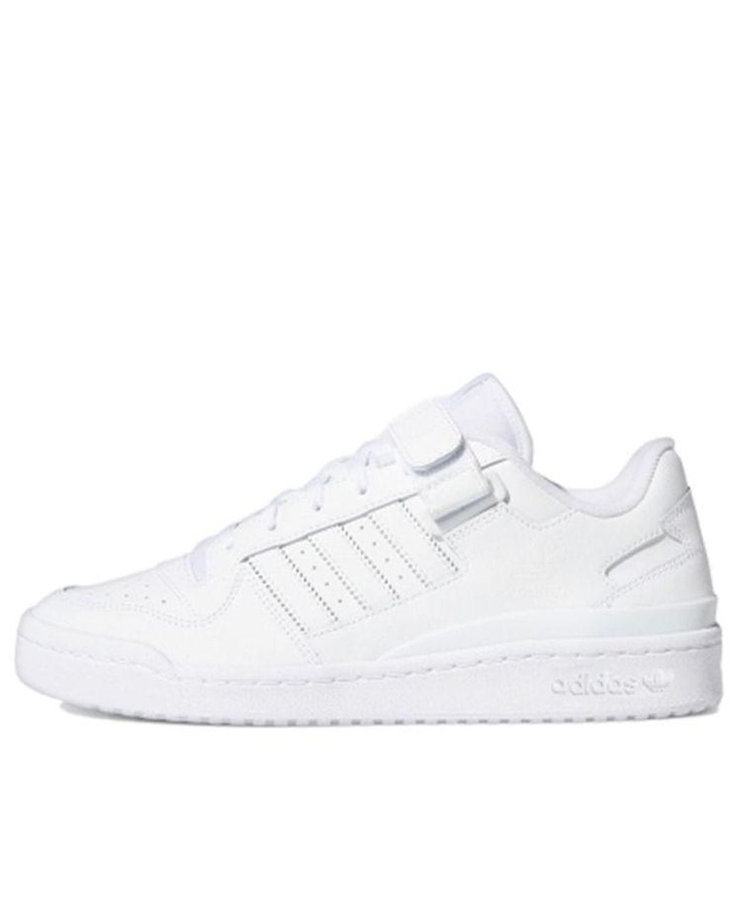 Adidas White Forum Low 'Triple' for men