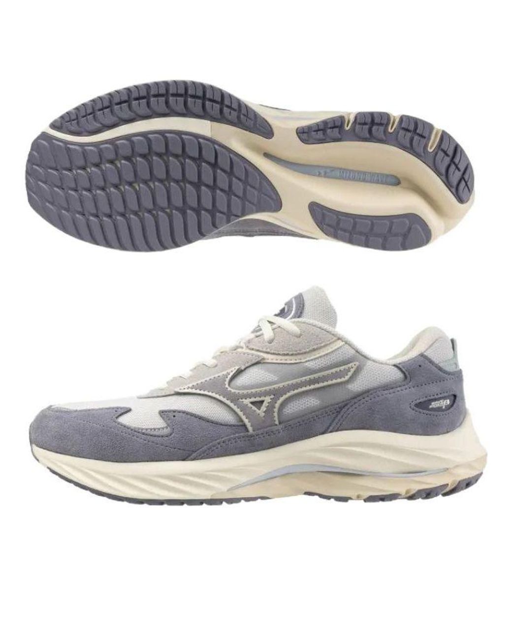 Mizuno White Wave Rider Beta 'Sterling Quicksilver' for men