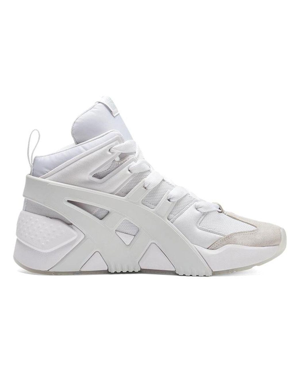 Onitsuka Tiger White Big Logo Trainer Puffed Low for men