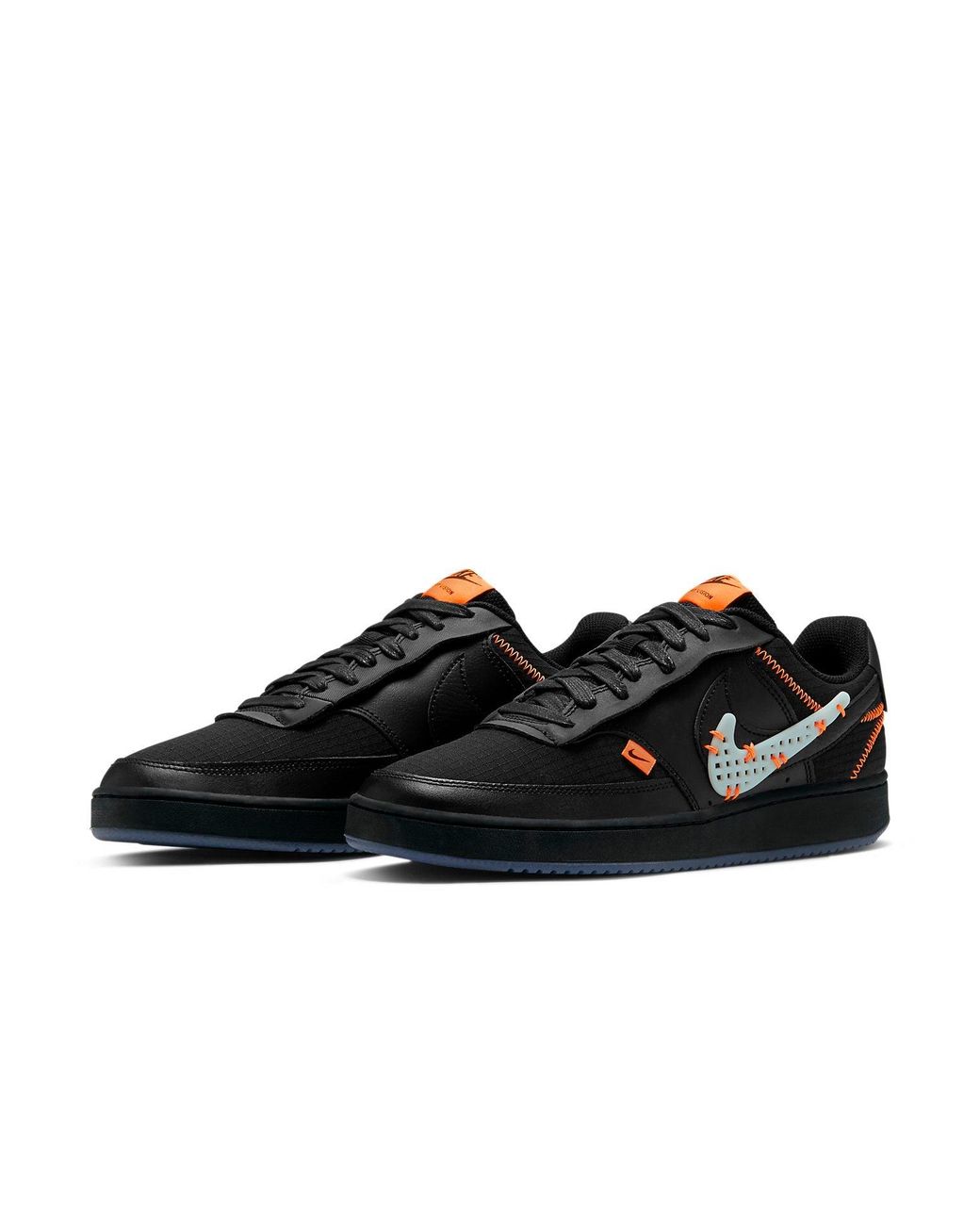Nike Black Court Vision Low Premium Total' for men