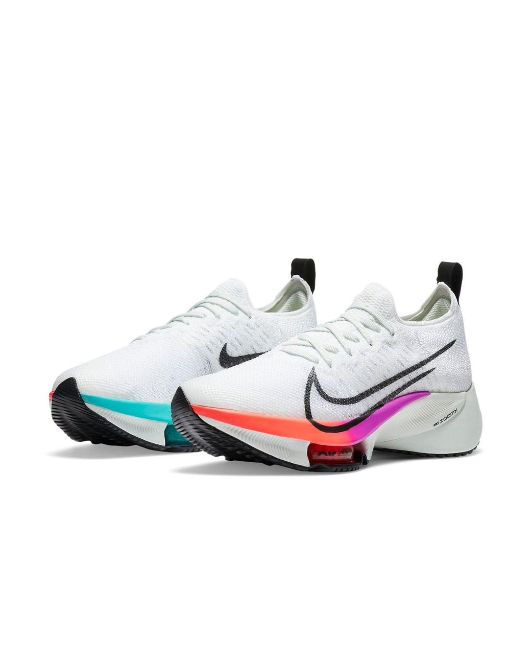 Nike White (Wmns) Air Zoom Tempo Next% Flyknit Hyper'