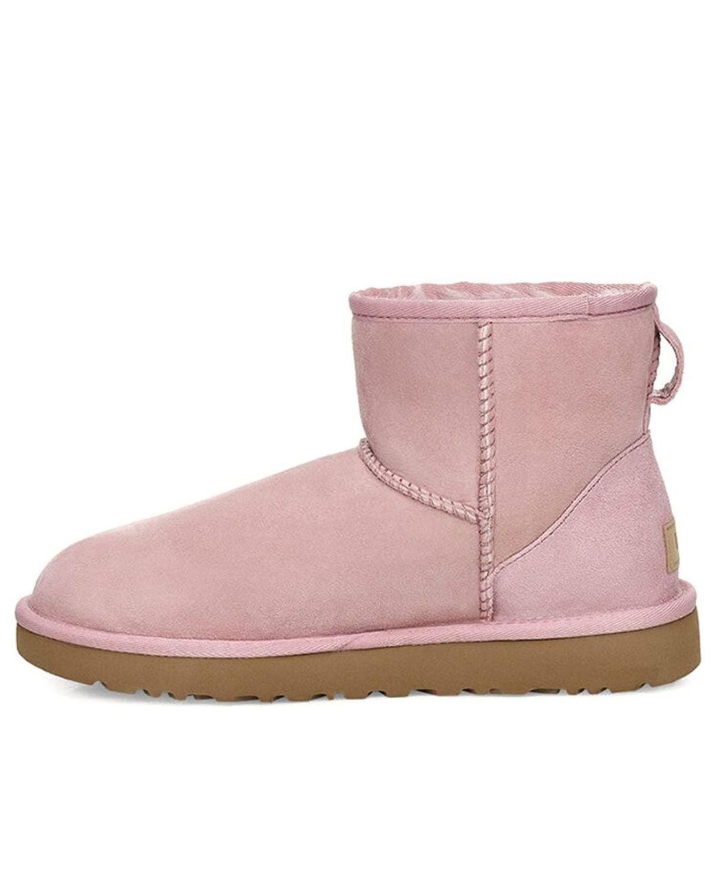 Ugg Pink (Wmns) Classic Mini Ii Fleece Lined