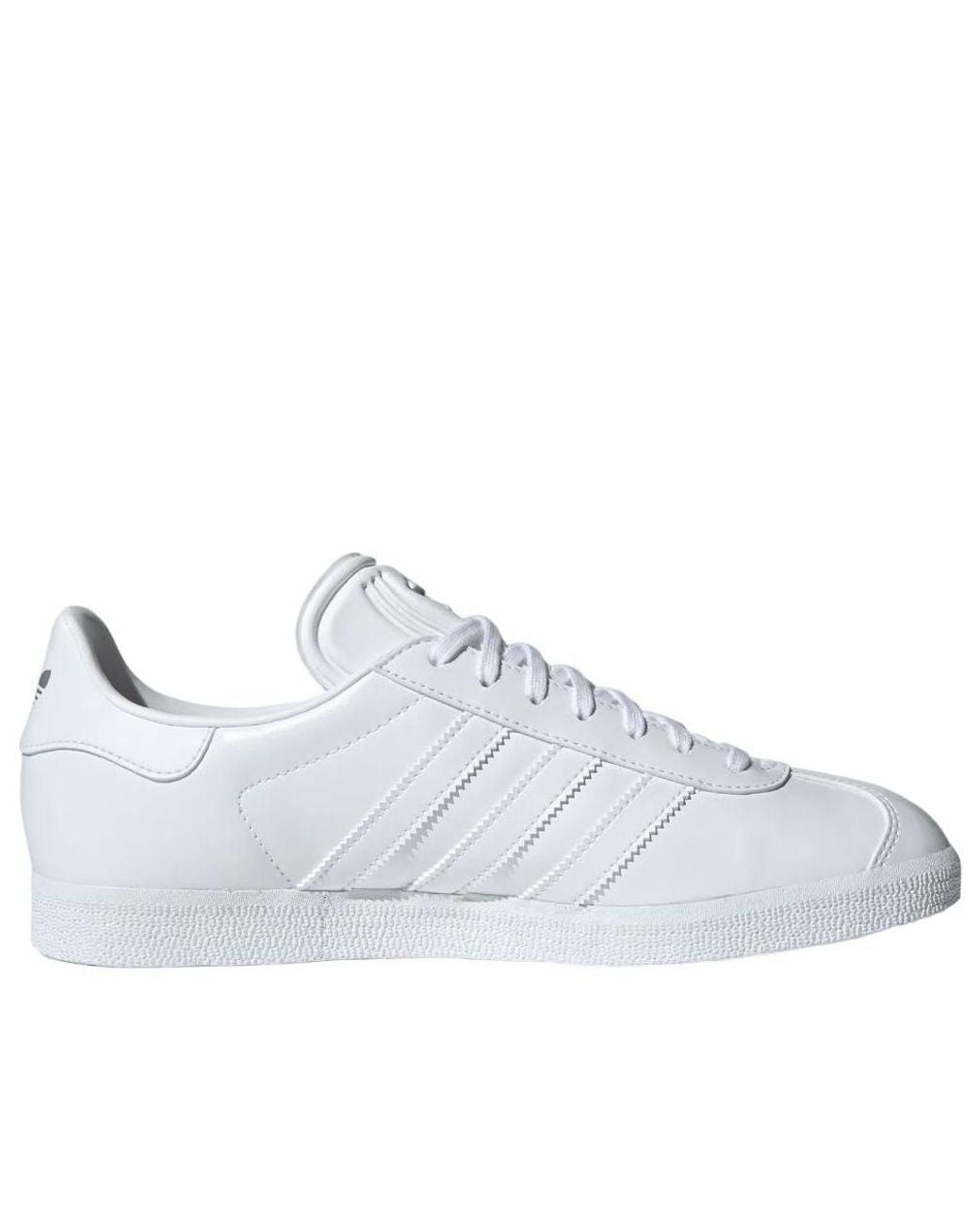 adidas gazelle silver green womens adidas Gazelle Bold Triple White (W) main image 1