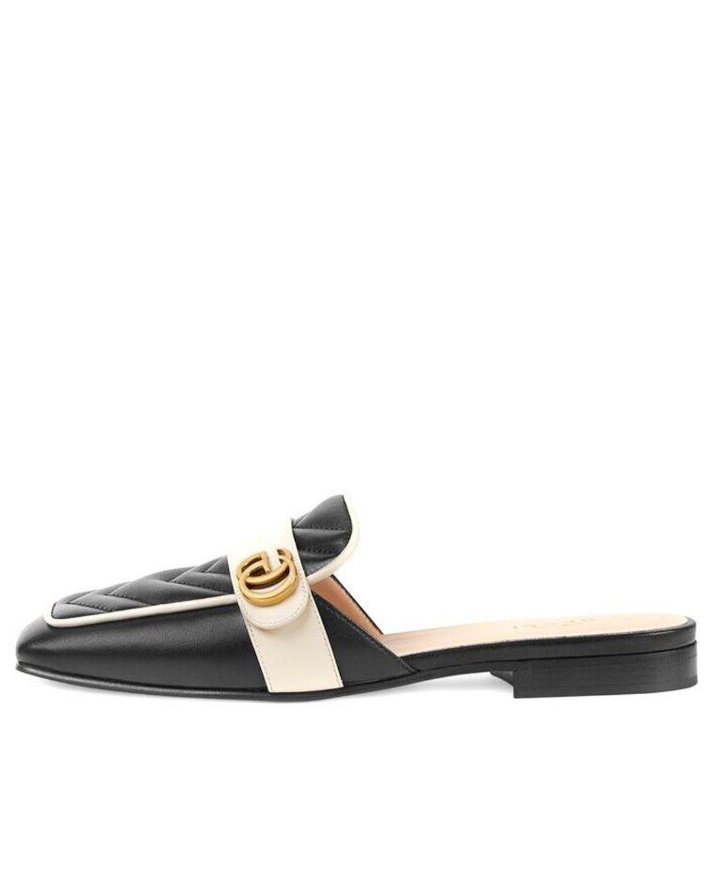 Gucci Black (Wmns) Double G Slide Sandal