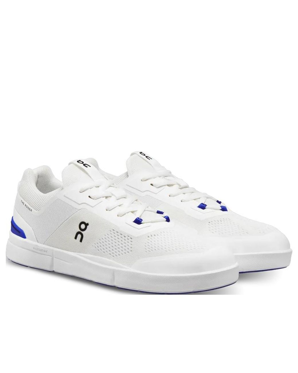 On Shoes White The Roger Spin for men