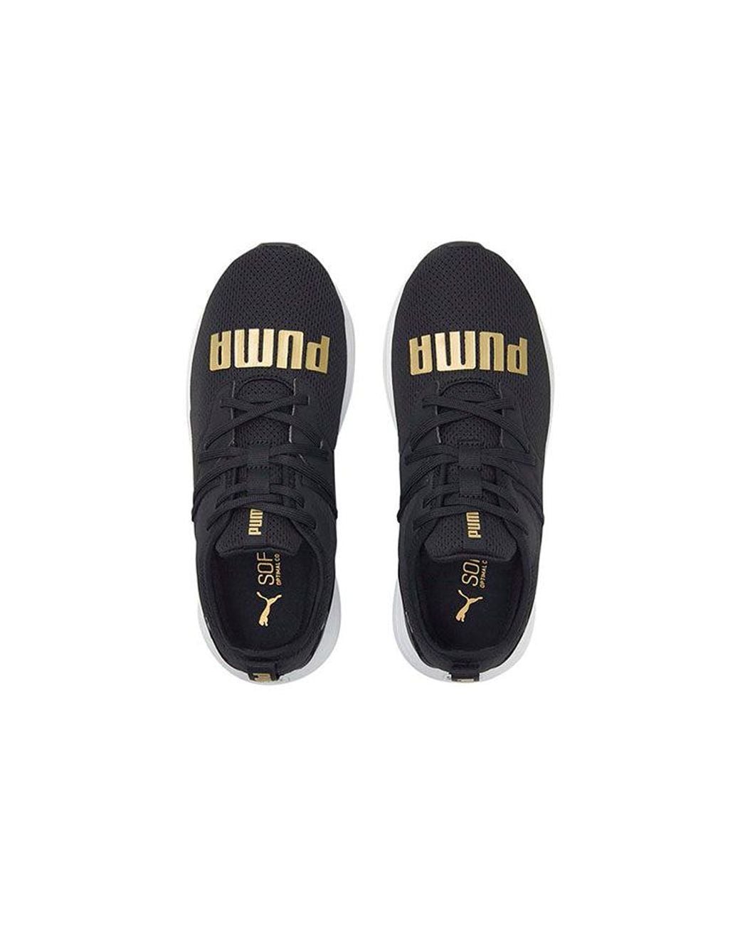 PUMA Black Softride Cruise Bold Team' for men