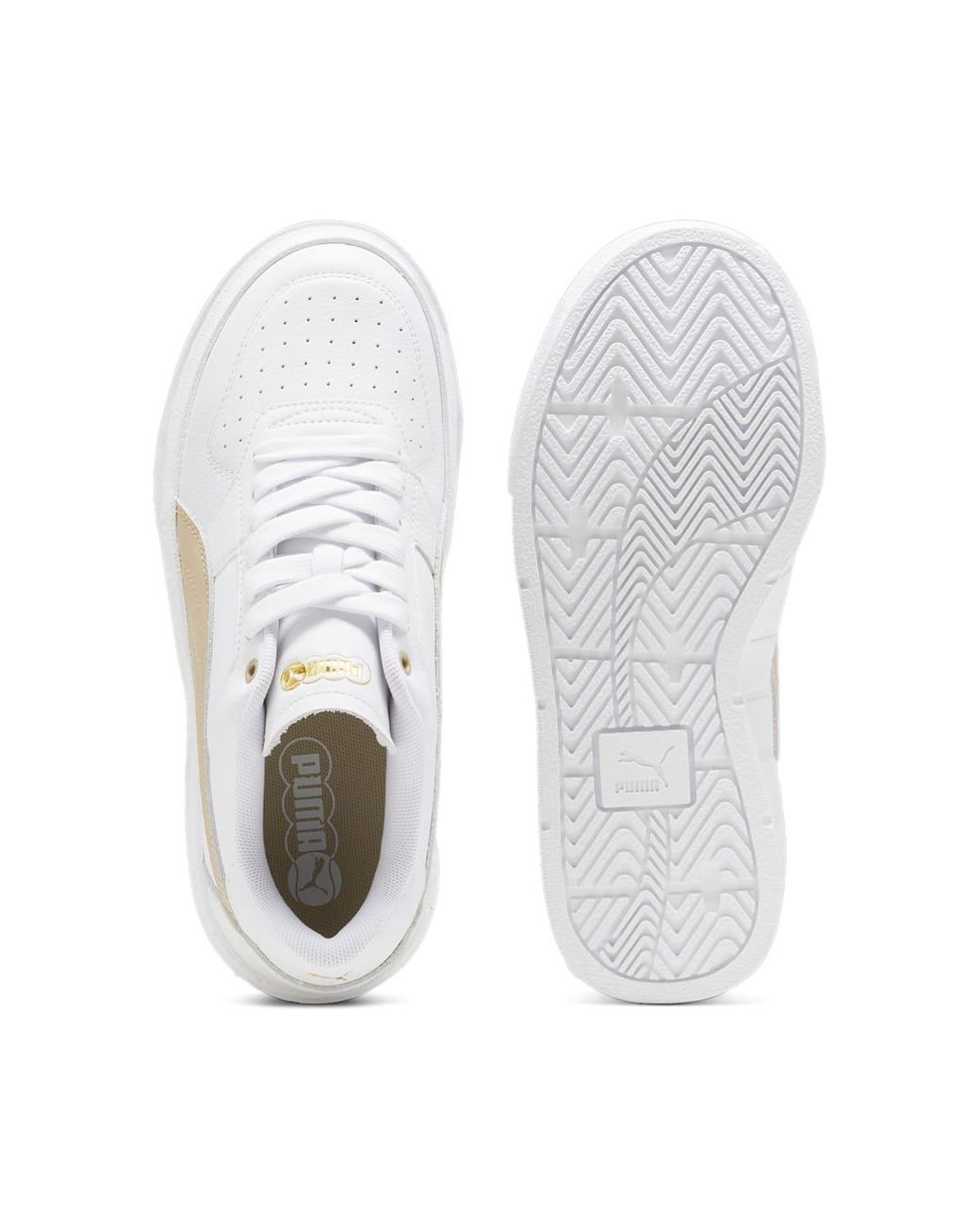 PUMA White (Wmns) Cali Court Leather Putty'