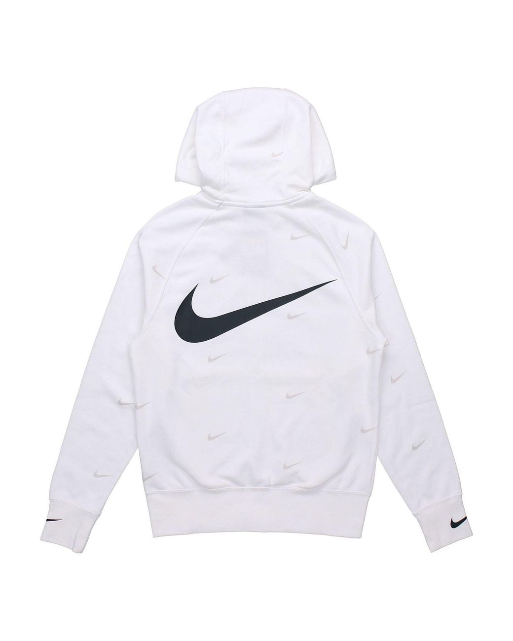Nike White As Sportswear Swoosh Fz Sbb Hoodie for men