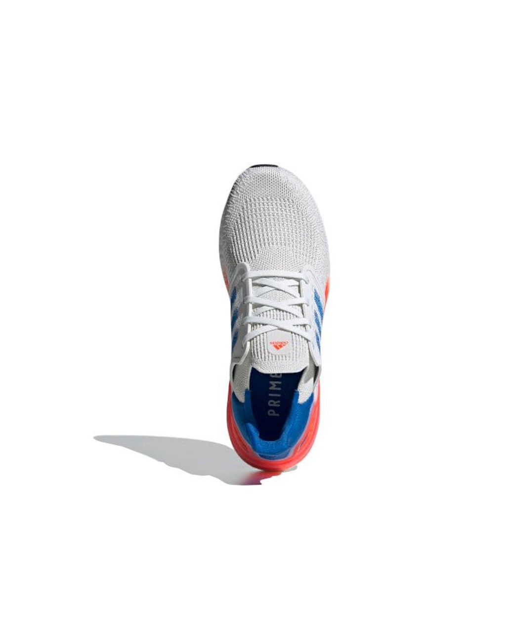 Adidas Blue Ultraboost 20 Shoes 'Crystal Glow Solar' for men