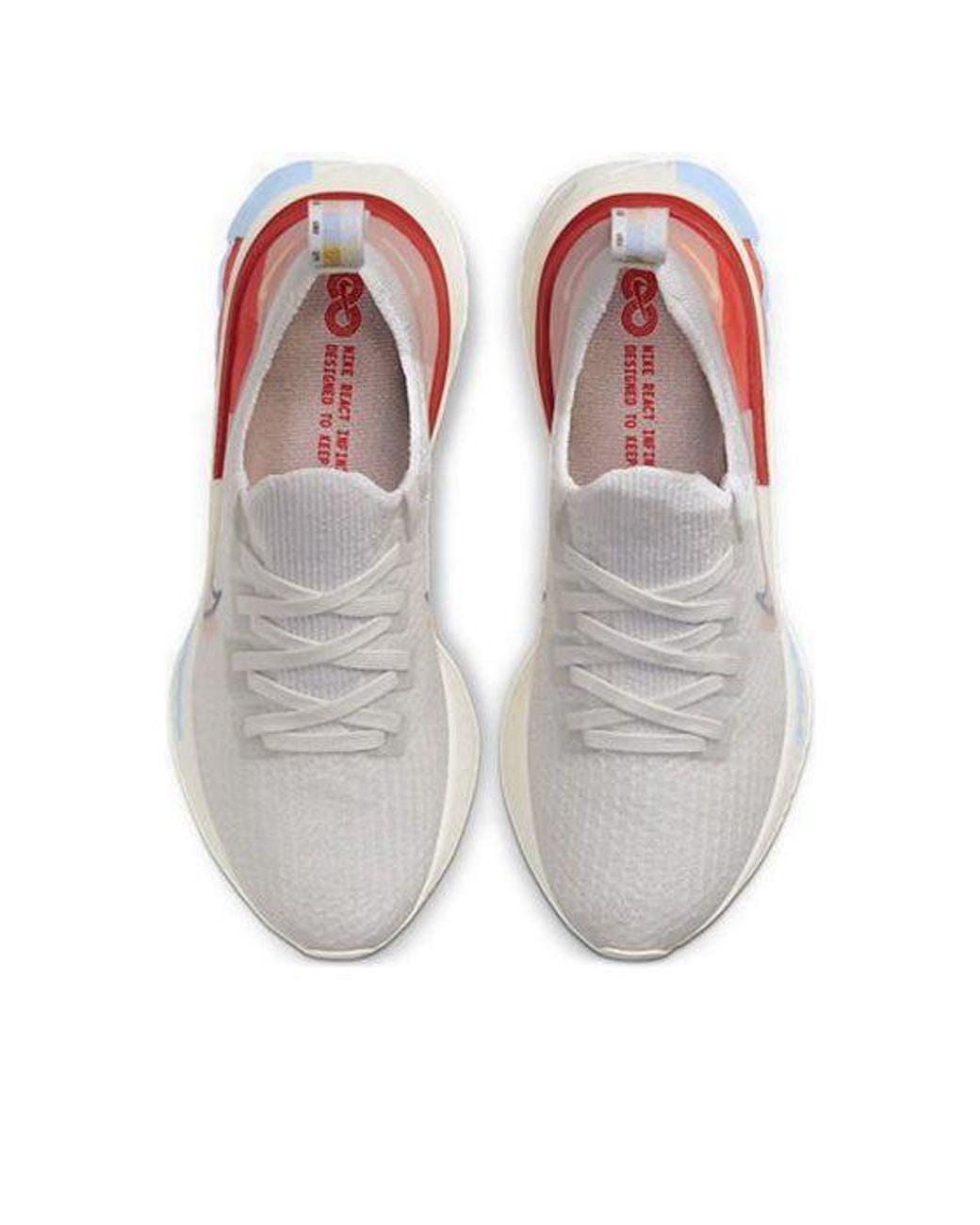Nike White (Wmns) React Infinity Run Flyknit 'Psychic Coral'