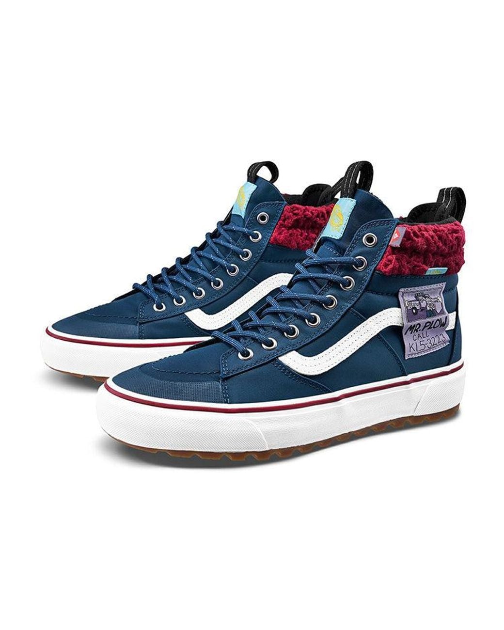 Vans Blue The Simpsons X Sk8-Hi Mte 2.0 Dx 'Mr. Plow' for men