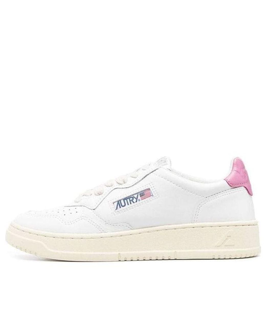 Autry White (Wmns) Medalist Low Leather