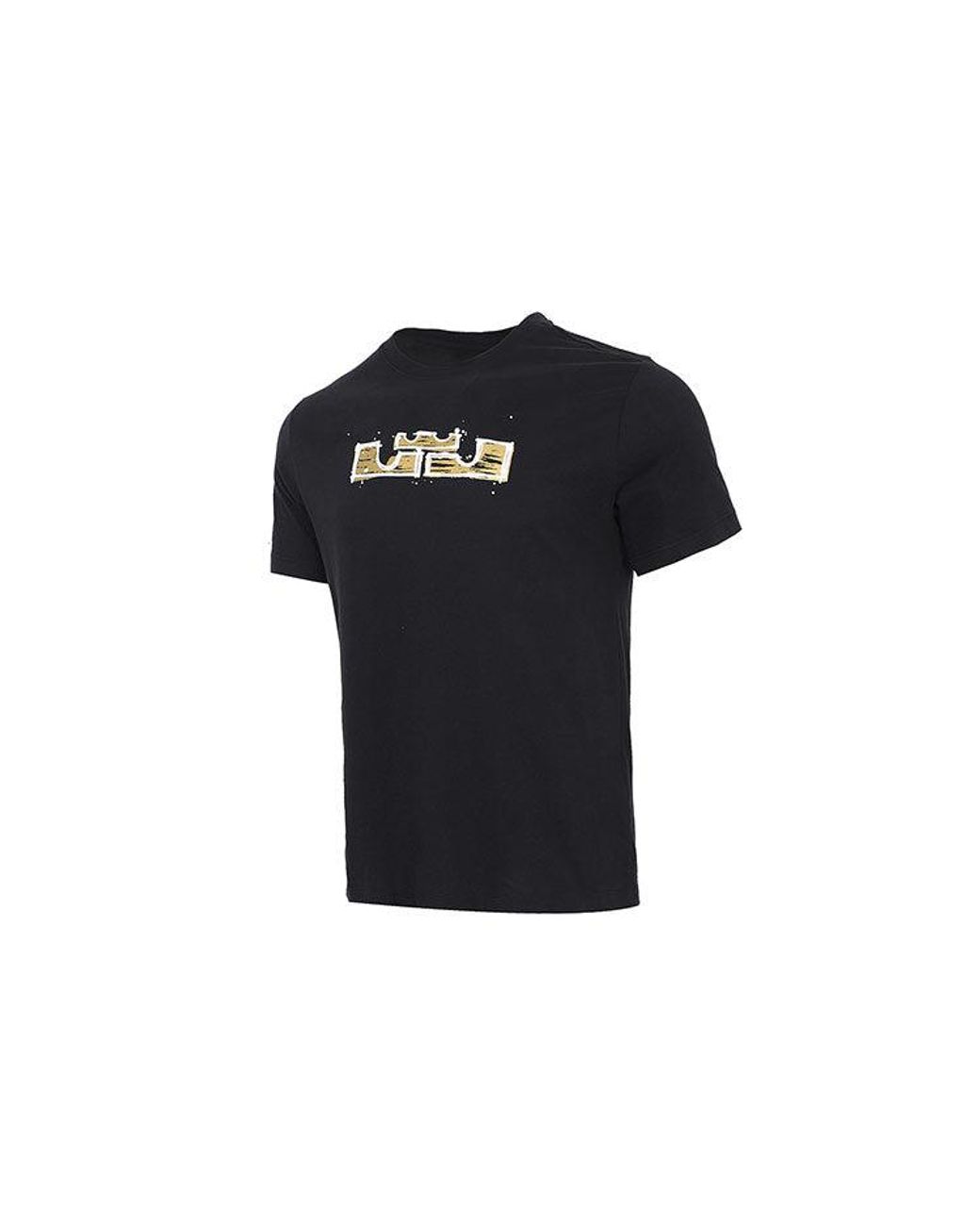 Nike Black As Nk Dry Lbj Ssnl Logo Tee for men