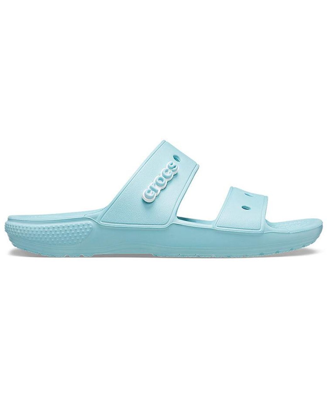 CROCSTM Blue Classic Clog Cozy Sandals