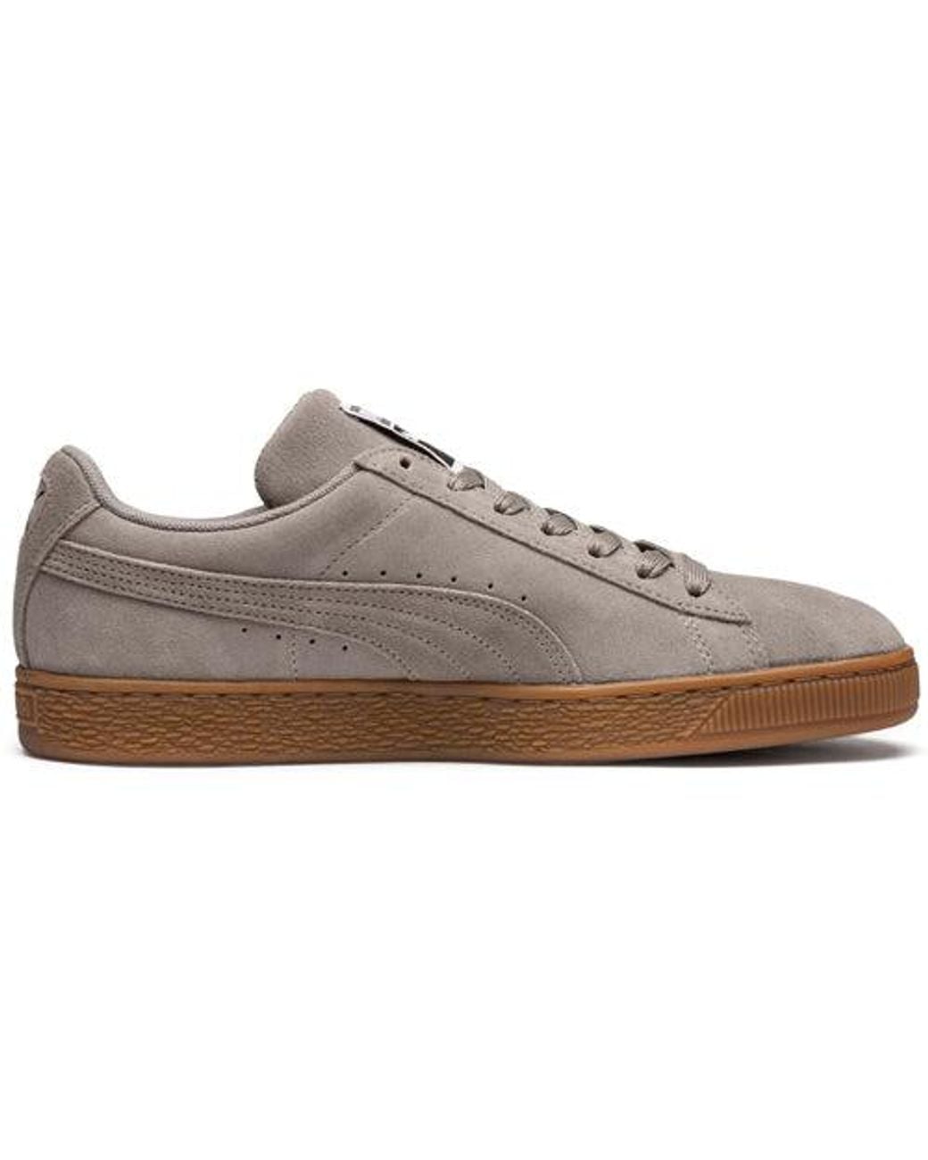 PUMA Brown Suede Classic 'Elephant' for men