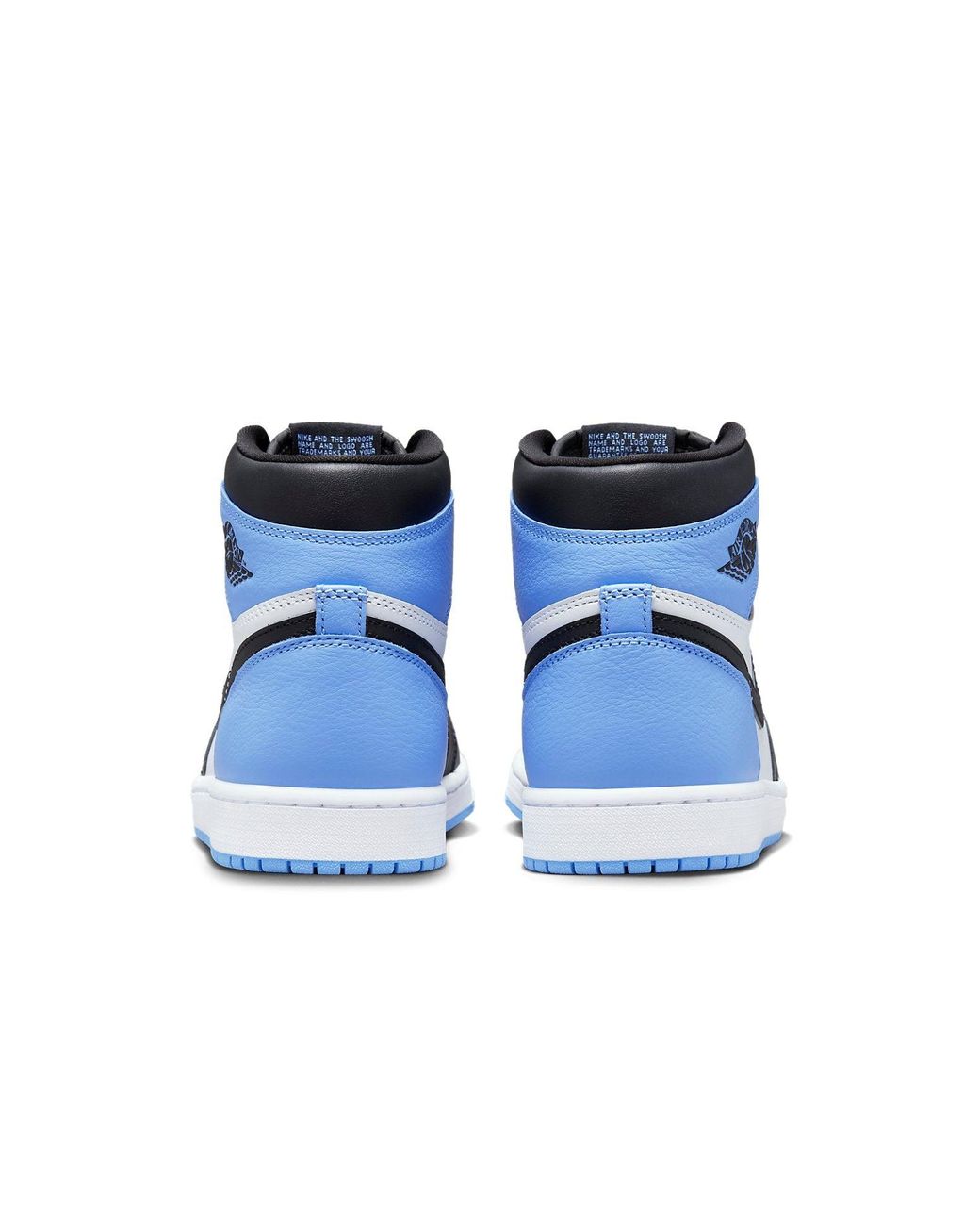 Nike Blue 1 Retro High Og 'unc Toe' for men