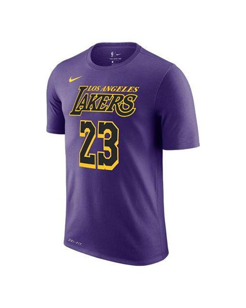 Nike Purple Nba City Limited Jersey 2018-2019 Los Angeles Lakers Lebron James No. 23 Ao0897-551 for men