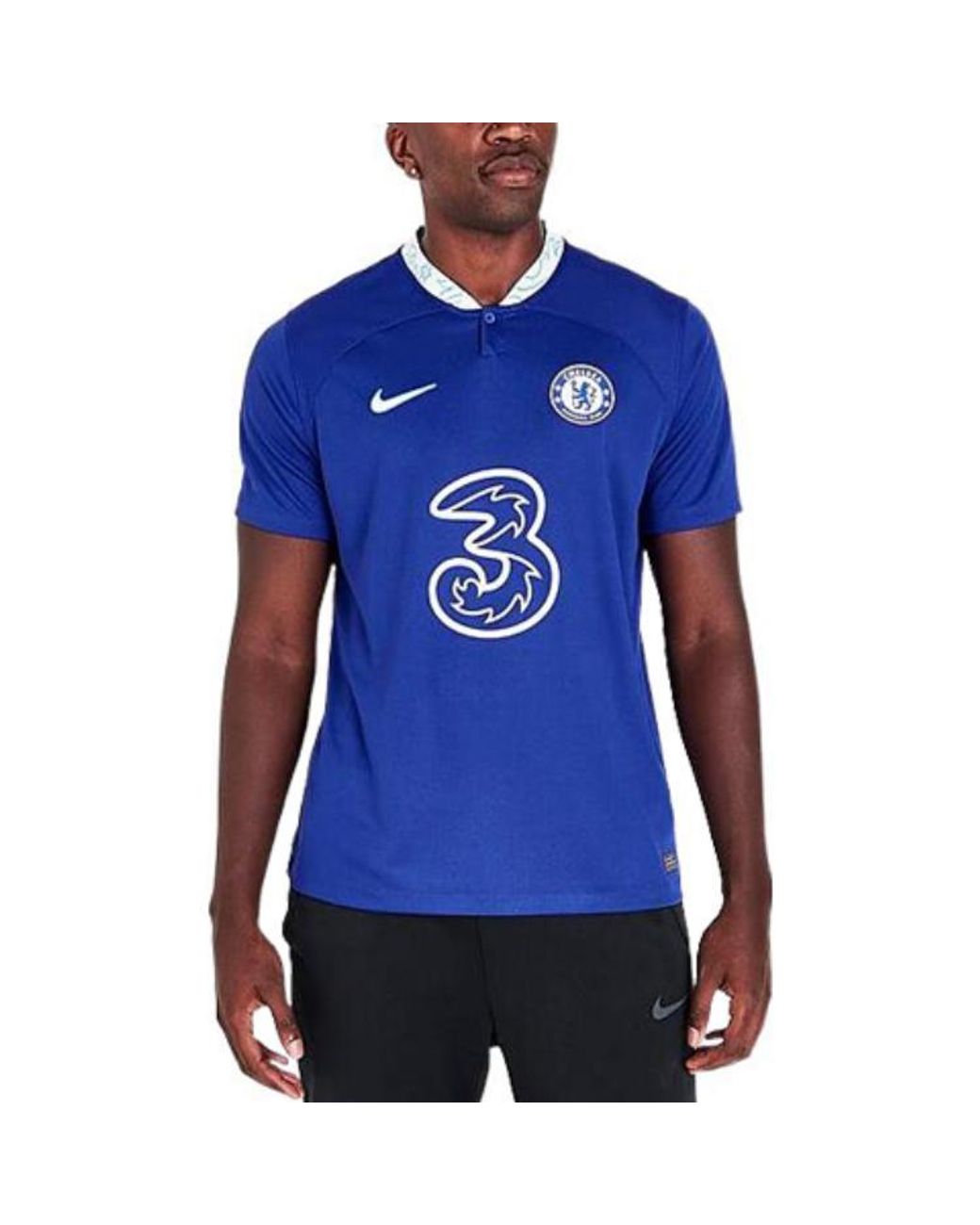 Nike Blue Chelsea Fc 22/23 Stadium Home Dri-Fit Football Jersey for men