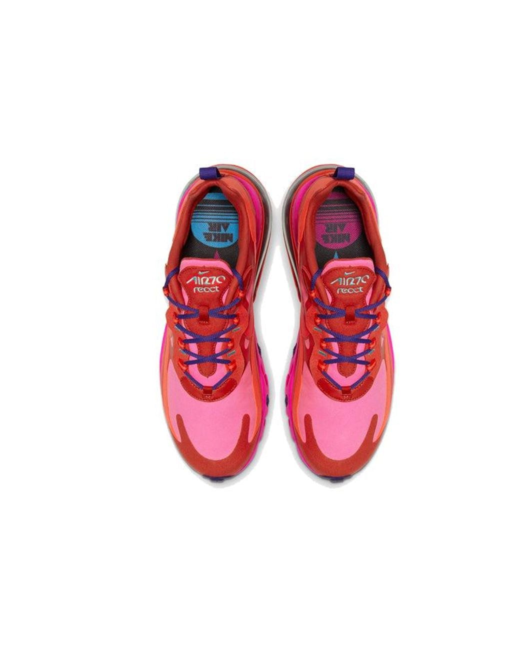 Nike Red Air Max 270 React 'Electronic Music' for men
