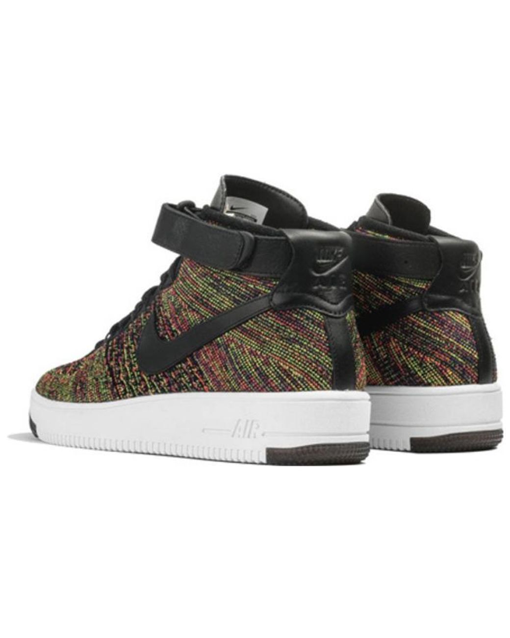 Nike Black Air Force 1 Ultra Flyknit Mid for men