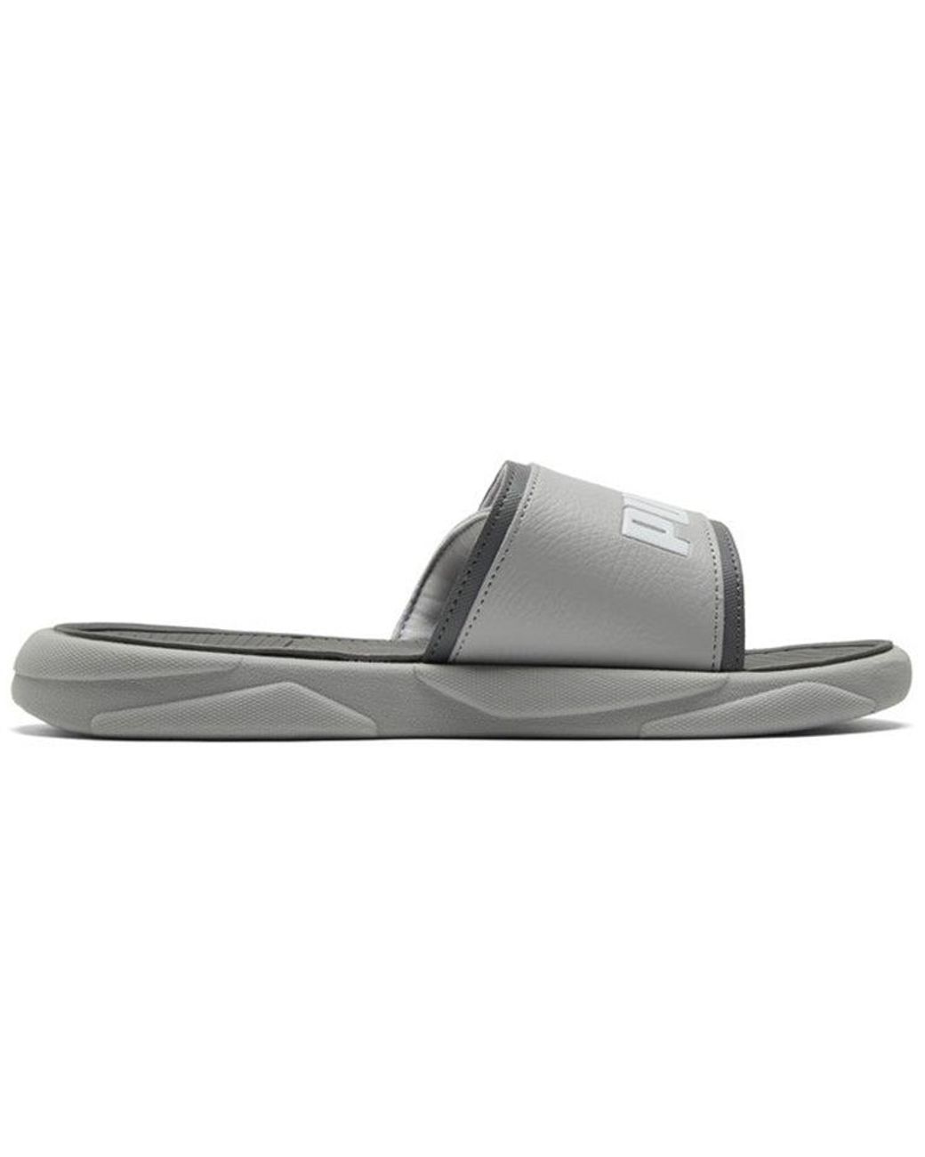 PUMA Gray Royalcat Comfort Sandal for men