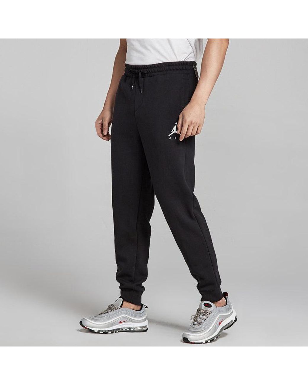 Nike Blue Jumpman Fleece Long Pants/Trousers for men