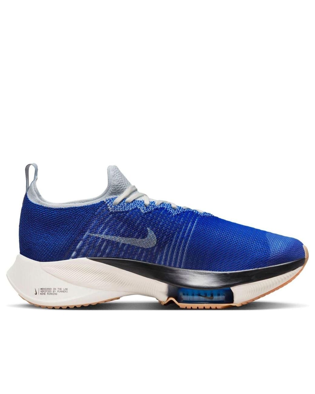 Nike Blue Air Zoom Tempo Next% Flyknit Ribbon Sports' for men