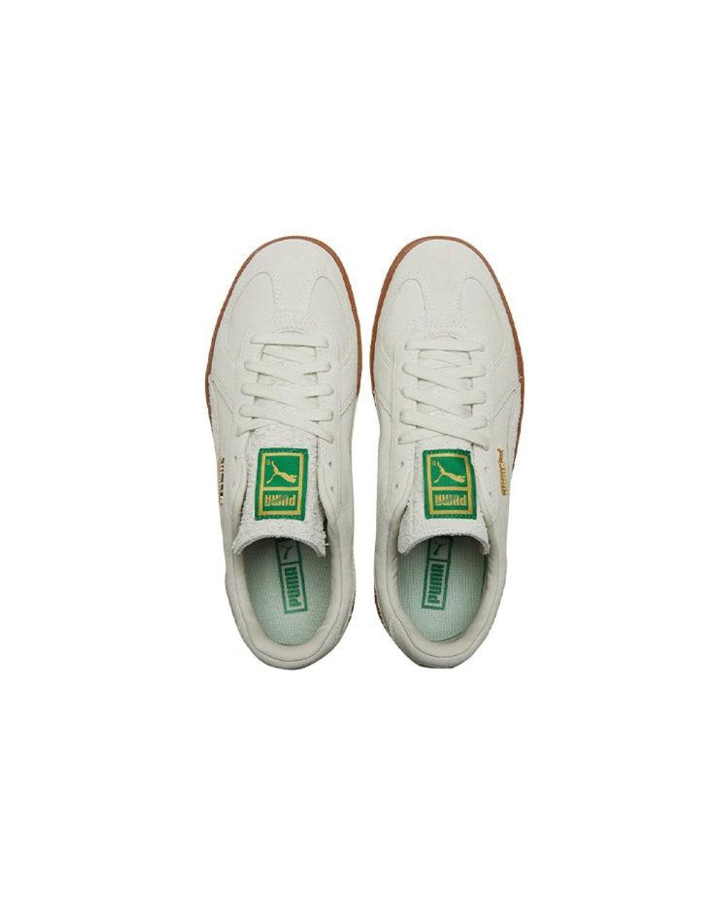 PUMA White Army Trainer Bonanza Sneakers Ivory for men