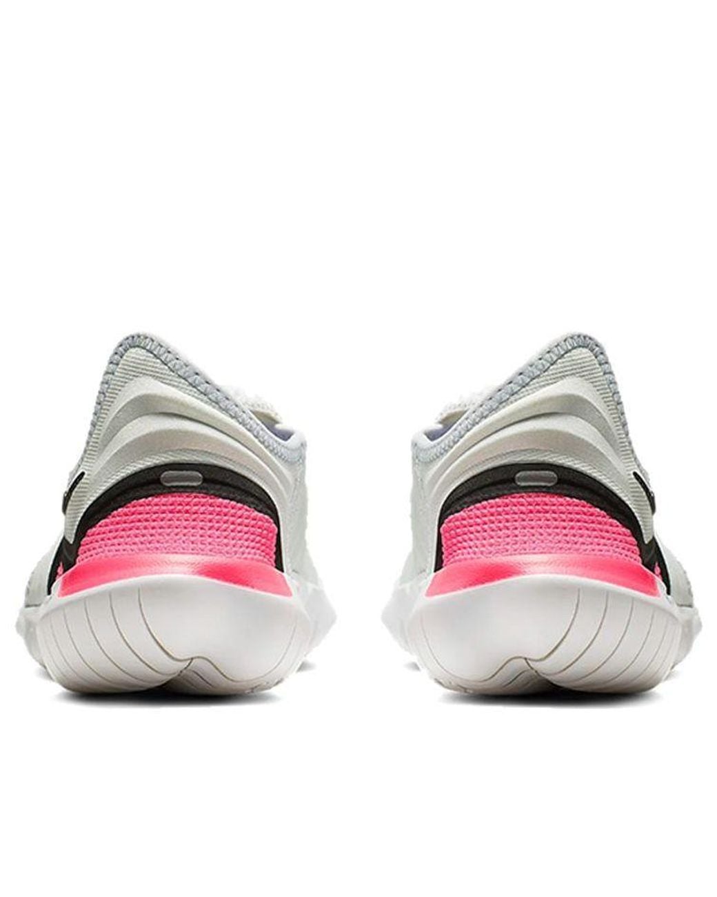 Nike White (Wmns) Free Rn Flyknit 3.0 'Half'