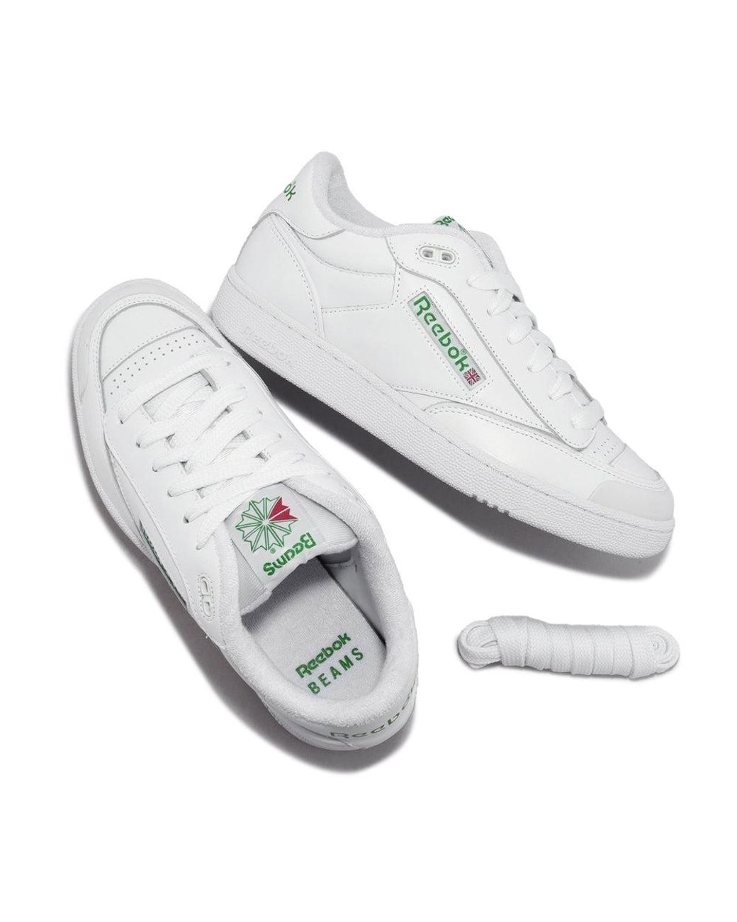 Reebok White Club C Bulc X Beams for men