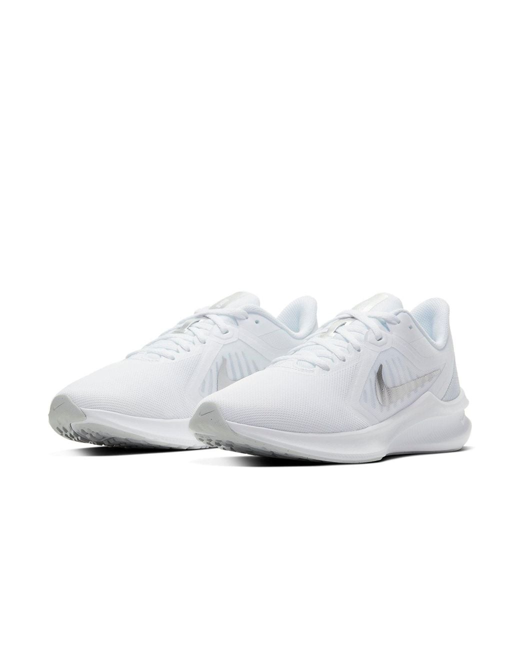 Nike White (Wmns) Downshifter 10