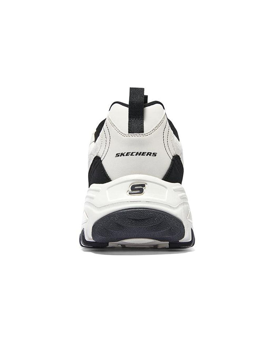 Skechers White Dlites 1.0 Chunky Shoes for men