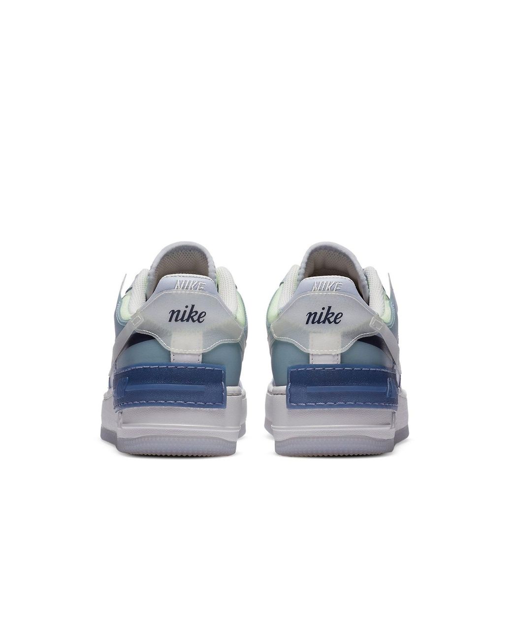 Nike Blue (Wmns) Air Force 1 Shadow Se 'World'
