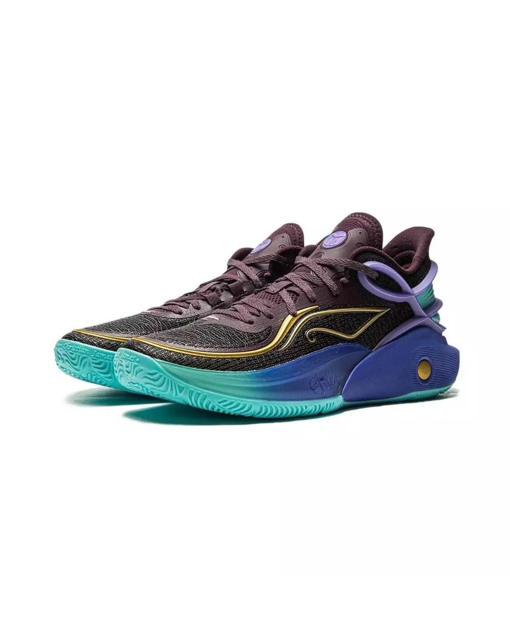 Li-ning Blue Cj3 C.J. Mccollum 'Heritage 91 Wine' for men