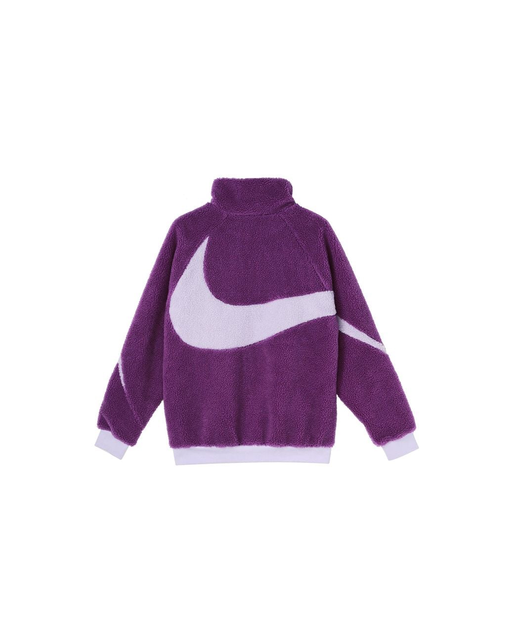 nike swoosh reversible sherpa jacket