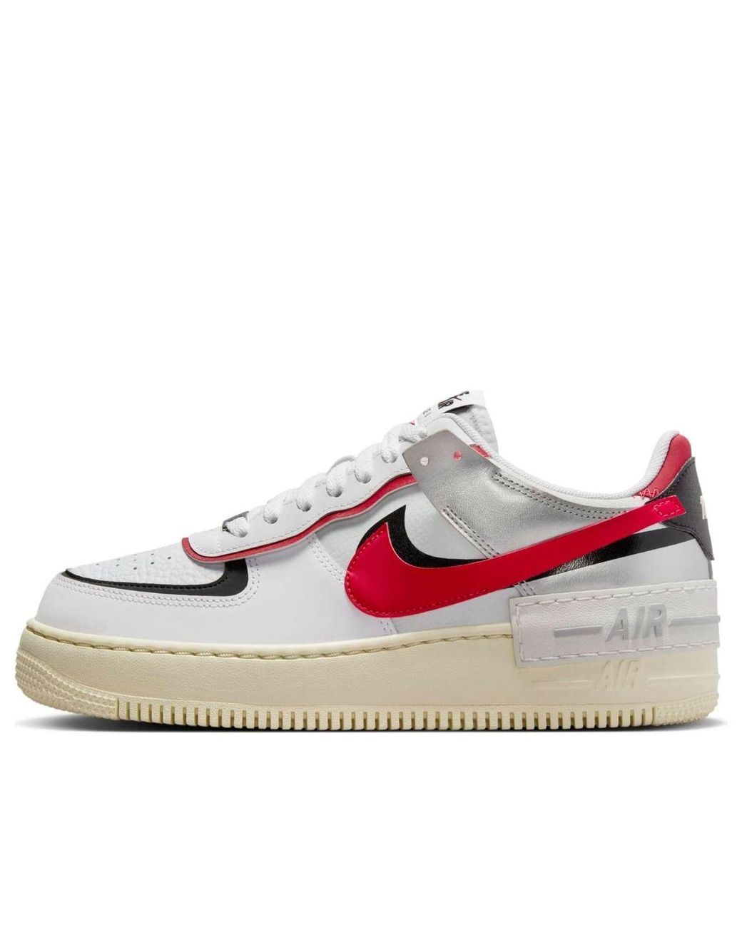Nike White (Wmns) Air Force 1 Shadow