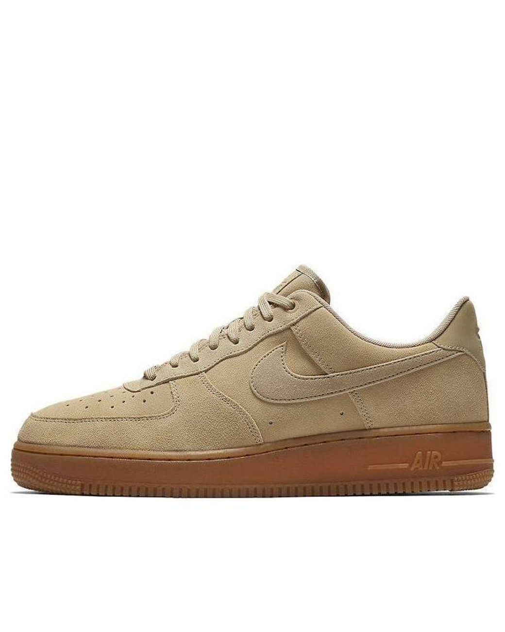 Nike Brown Air Force 1 '07 Lv8 Suede 'Mushroom' for men