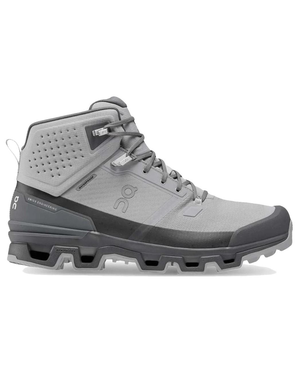 On Shoes Gray Cloudrock 2 Waterproof Outdoor Boot' for men