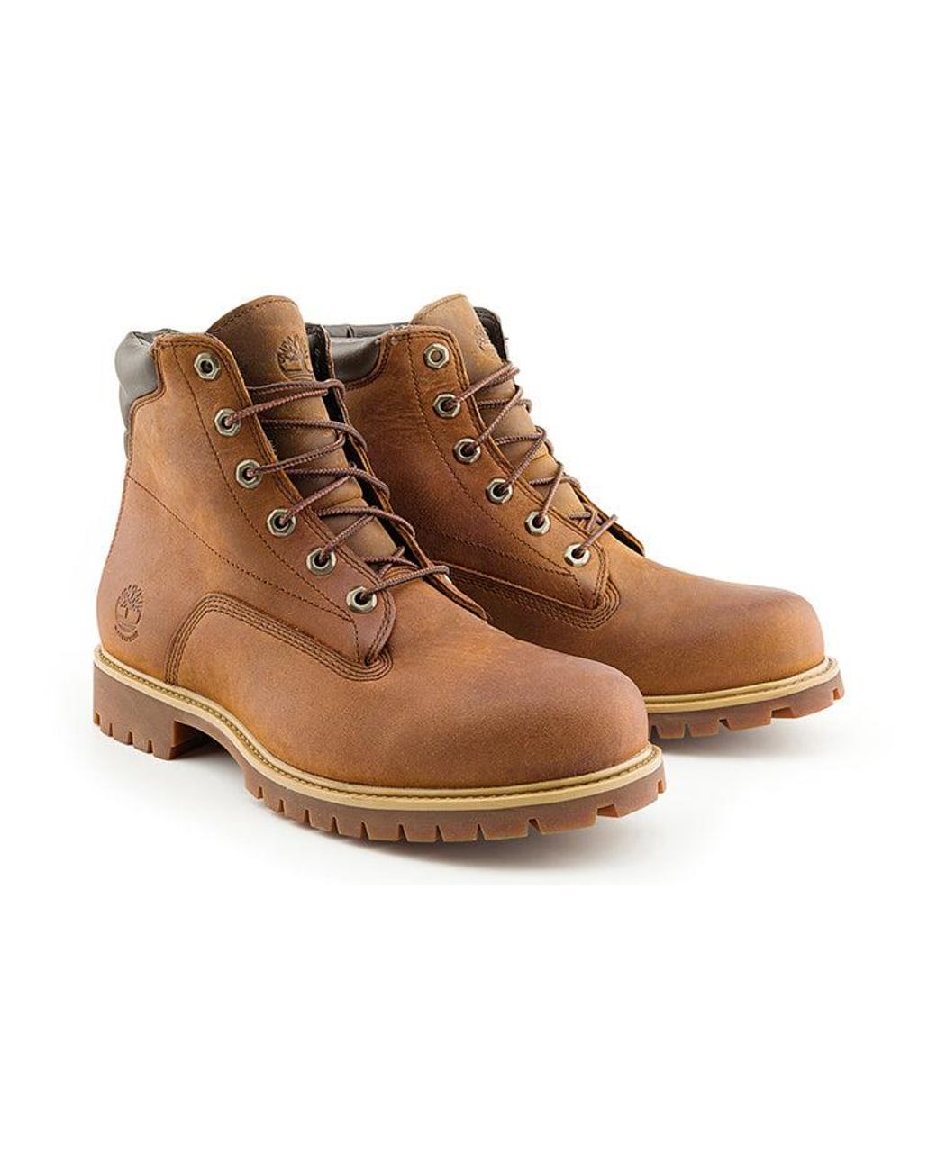 Timberland Brown 6-Inch Alburn Wide-Fit Boots for men