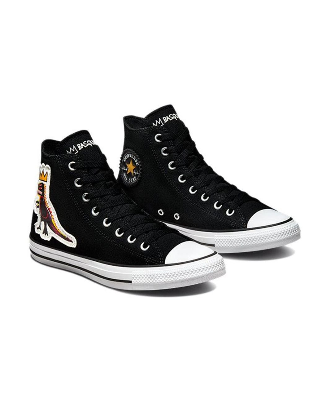 Converse Black Jean-Michel Basquiat X Chuck Taylor All Star High 'Pez Dispenser' for men