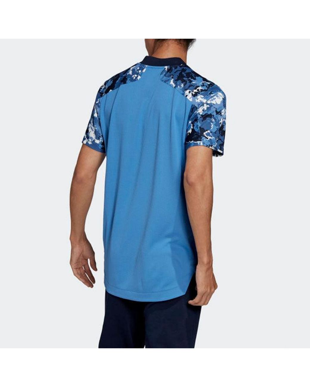 Adidas Blue Au Player Edition 20-21 Season Team Japan Jersey Asia Sizing for men