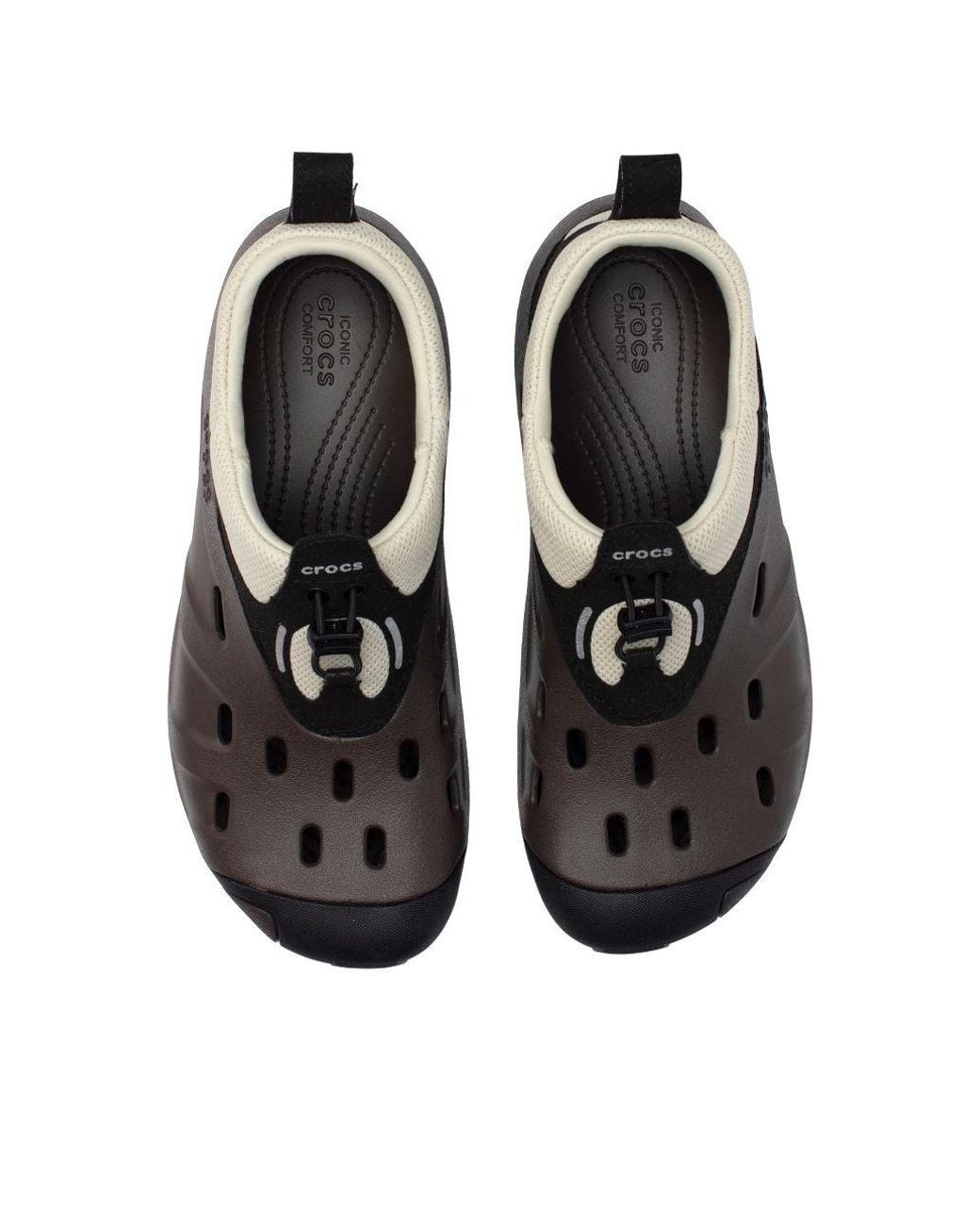 CROCSTM Brown Quick Trail Clogs 'Espresso' for men
